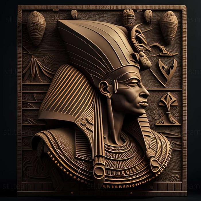 3D model Pharaoh game (STL)